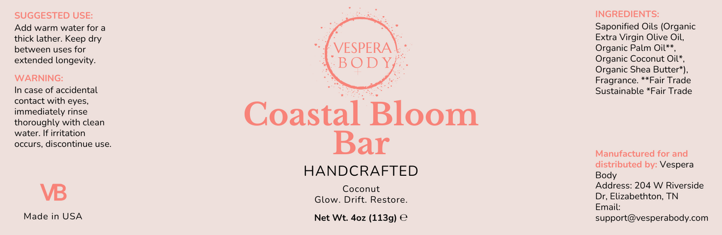 Earth Cleanse Bar (Coastal Bloom)
