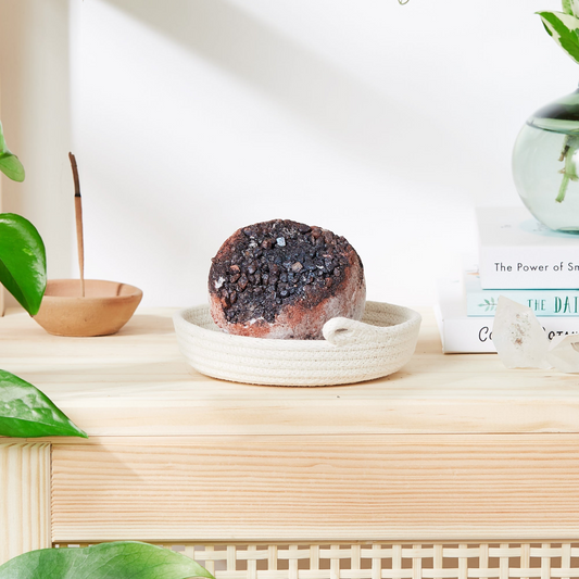 Organic Geode Bath Bombs - Himalayan Salt & Rose