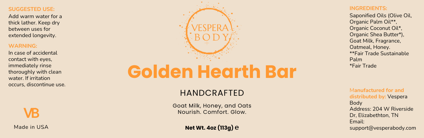 Earth Cleanse Bar (Golden Hearth)