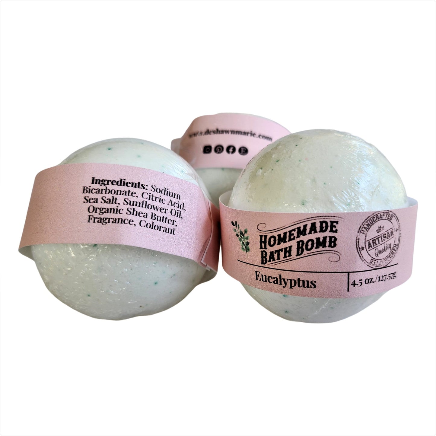 Eucalyptus Bath Bomb — Spa-Grade Refresh