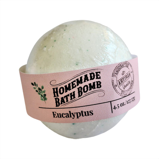 Eucalyptus Bath Bomb — Spa-Grade Refresh