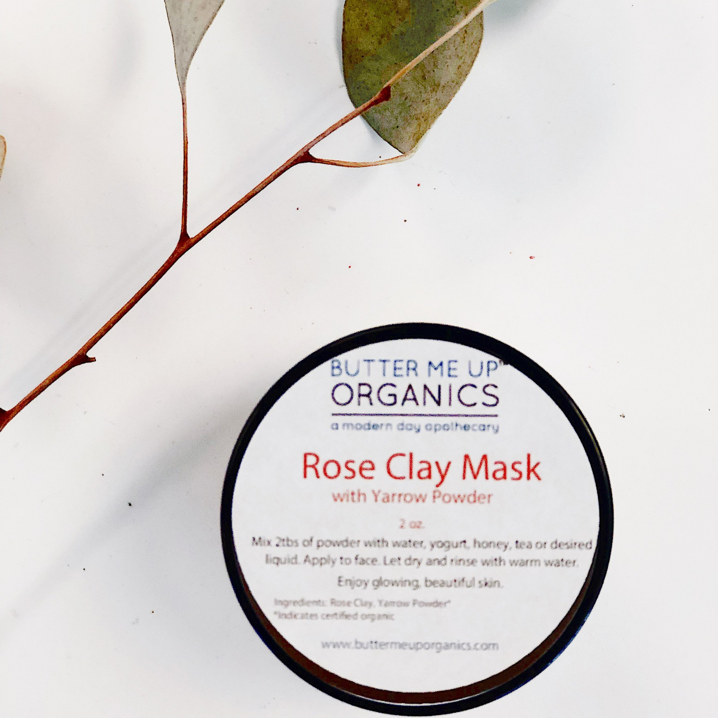 Rose Clay Face Mask